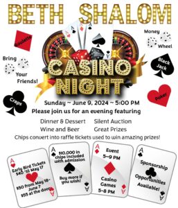casino flyer before registration